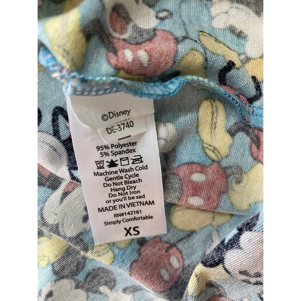 NWT! Women's XS Disney Retro Mickey Mouse Blue IRMA Tunic by Lularoe - Picture 7 of 7